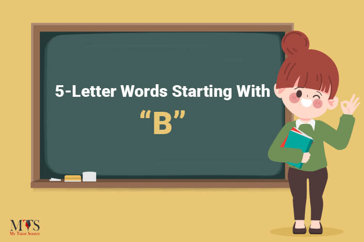 5 letter words starting with b